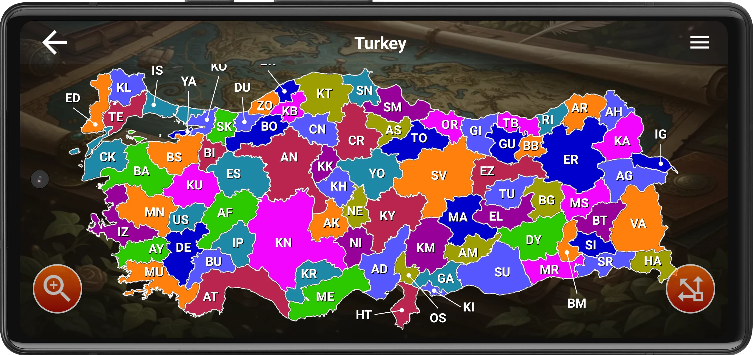 Middle East (Gulf) Map Puzzle screenshot